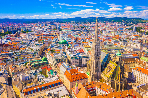 Blick über Wien 