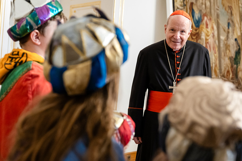 Sternsinger beim Kardinal / Erzdiözese Wien/ Schönlaub