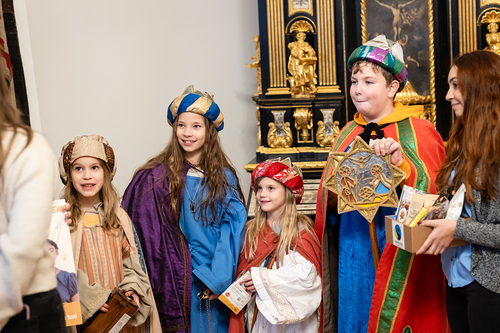 Sternsinger beim Kardinal / Erzdiözese Wien/ Schönlaub