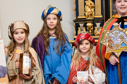 Sternsinger beim Kardinal / Erzdiözese Wien/ Schönlaub